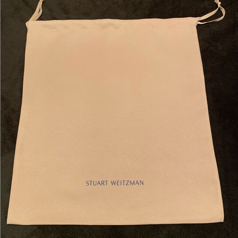 Stuart Weitzman Oblong Oversized Drawstring Mauve… - image 1